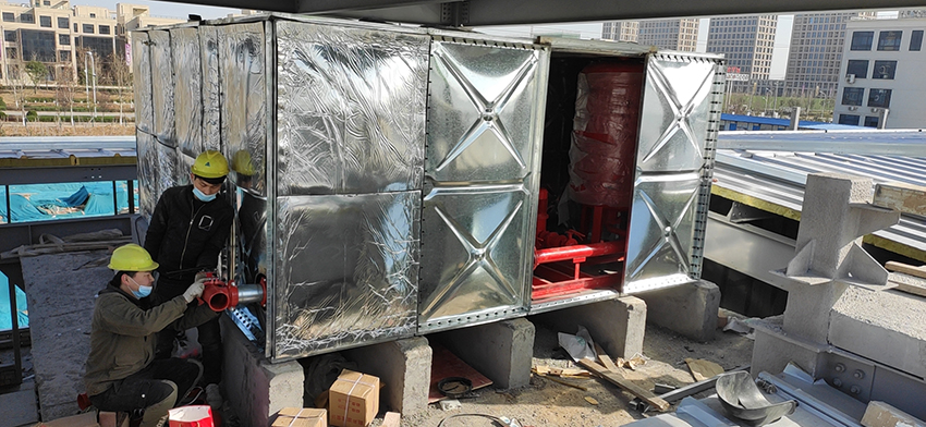 智云城二期消防箱泵一体化泵站项目